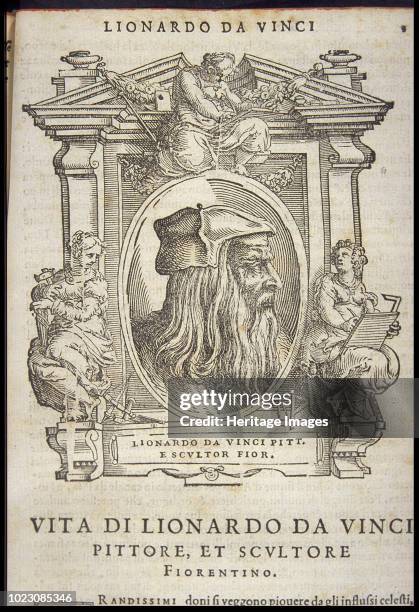 Leonardo da Vinci. From: Giorgio Vasari, The Lives of the Most Excellent Italian Painters, Sculptors, and Architects, circa 1568. Private Collection.