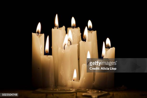 candles - tribute event ストックフォトと画像