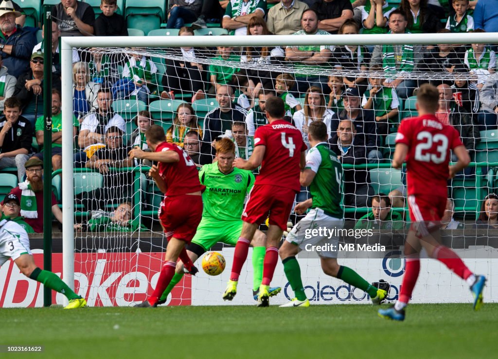 Hibernian v Aberdeen -  Scottish Premier League