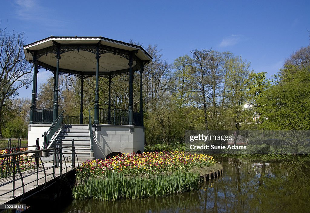 Gazebo in Vondel Park, Amsterdam