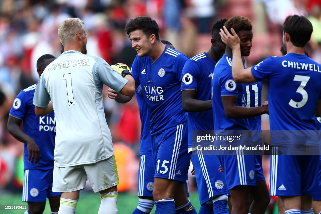 Southampton v Leicester City - Premier League