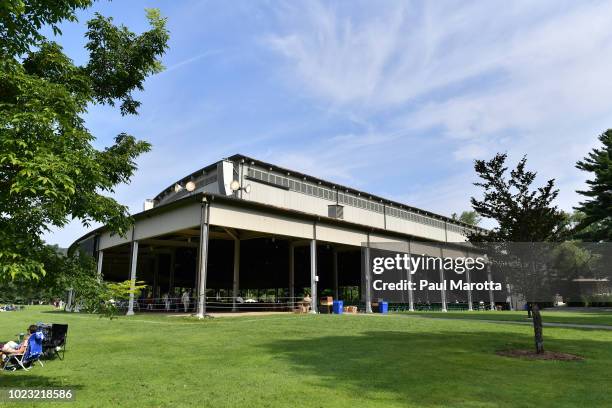 General view of the Tanglewood Music Center on August 25, 2018 in Lenox, Massachusetts.