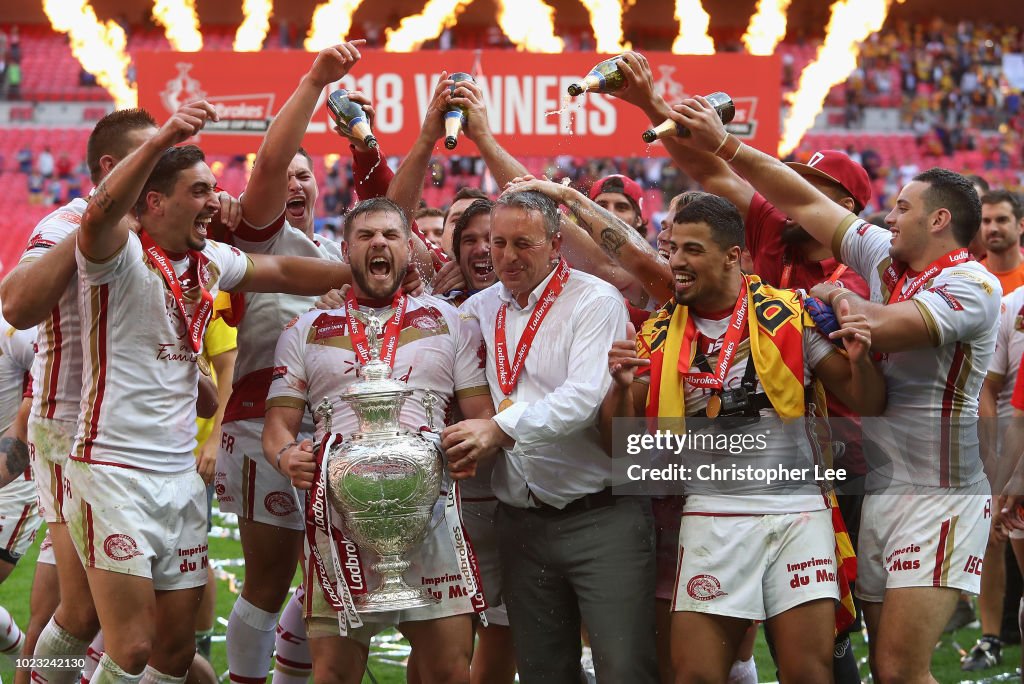 Catalans Dragons v Warrington Wolves - Ladbrokes Challenge Cup Final