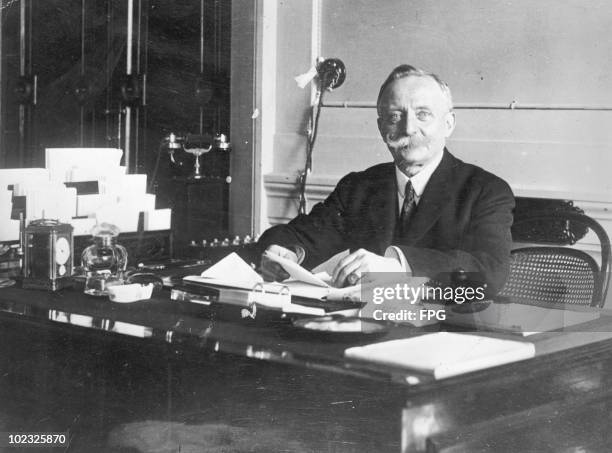 Italian Prime Minister Luigi Facta , circa 1922.