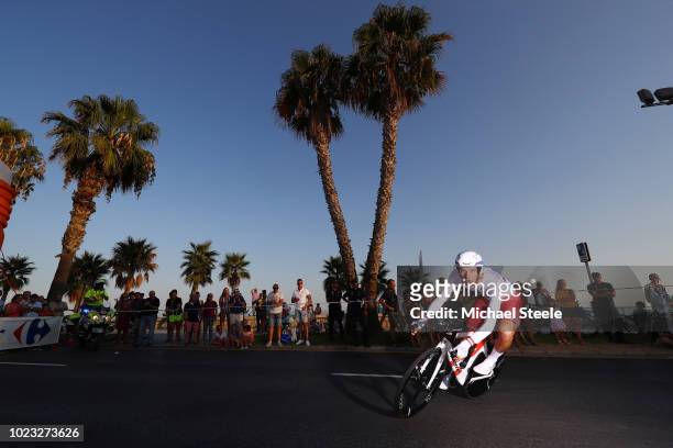 Georg Preidler of Austria and Team Groupama FDJ / during the 73rd Tour of Spain 2018, Stage 1 a 8km Individual Time Trial from Malaga to Malaga / La...