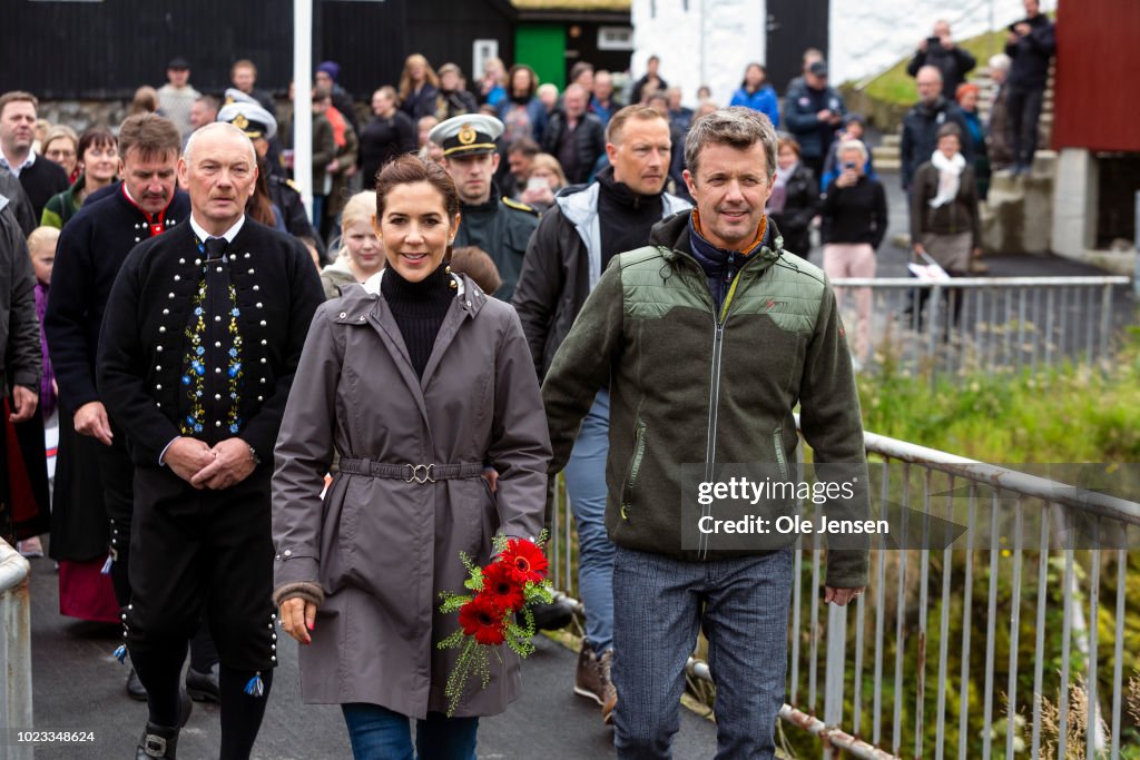 Danish Royal Family Visit The Faroe Islands In The North Atlantic