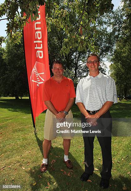 Jonathan Honeysett and Dave Padgett of Pannal pictured after the Virgin Atlantic PGA National Pro-am Championship Regional Qualifier at Fulford Golf...