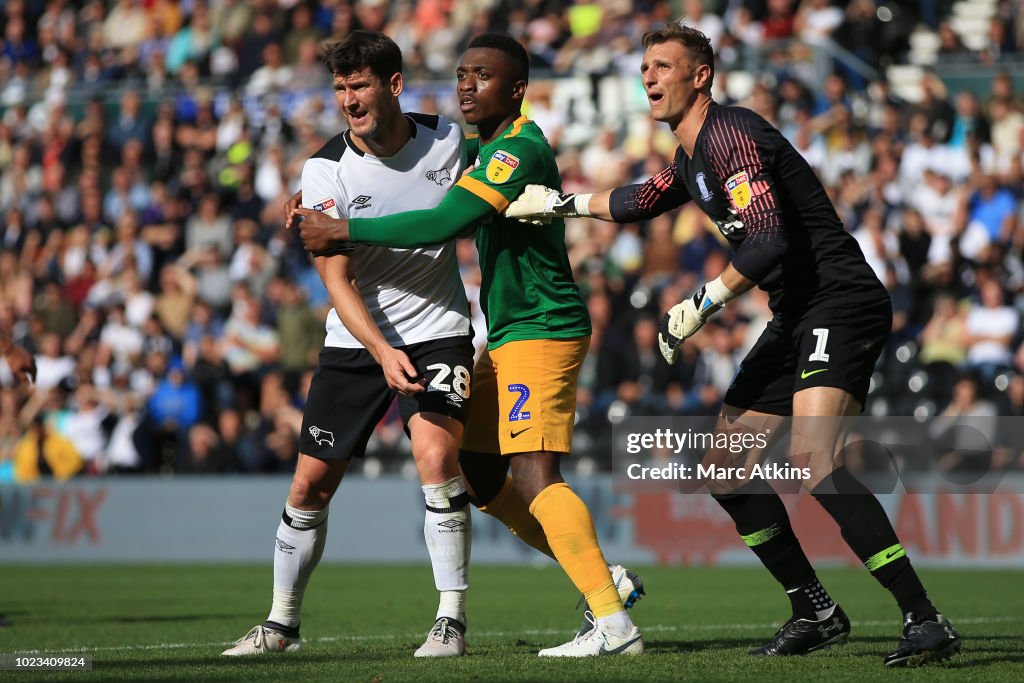 Derby County v Preston North End - Sky Bet Championship