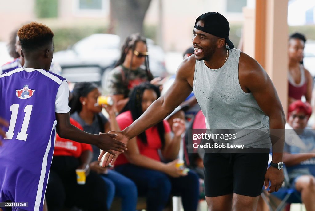 Nickelodeon's Worldwide Day of Play Visits Houston With Chris Paul and Commissioner Rodney Ellis