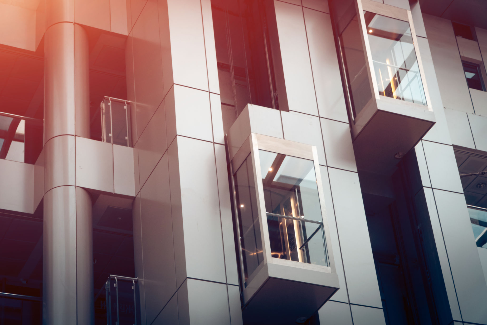 modern architecture lift
