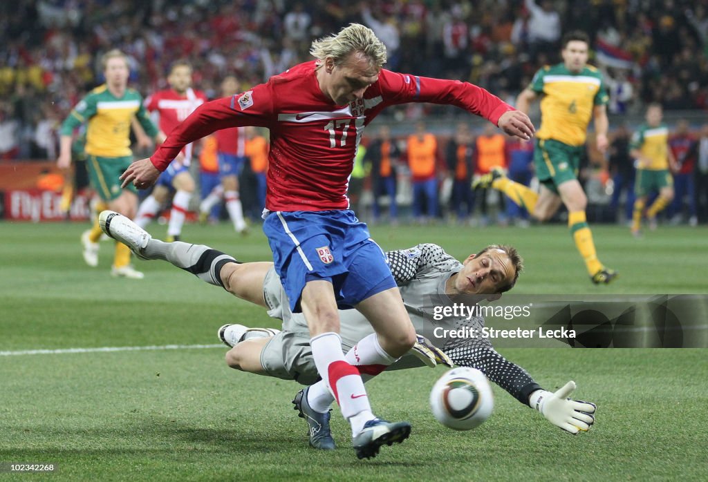 Australia v Serbia: Group D - 2010 FIFA World Cup