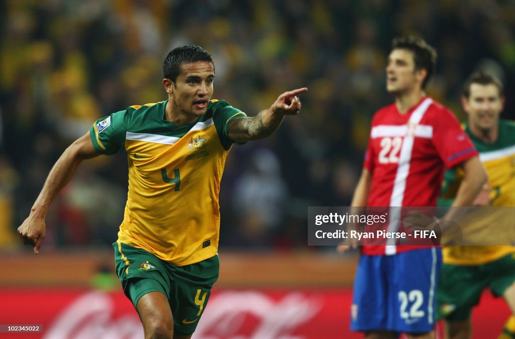 Australia v Serbia: Group D - 2010 FIFA World Cup