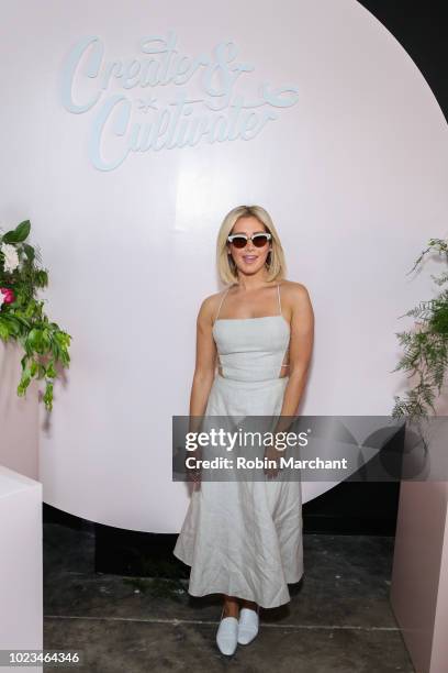 Actress & Producer Ashley Tisdale at the Cultivate Conference At The House Of Vans In Chicago On August 25, 2018. Partners Included Microsoft Teams,...