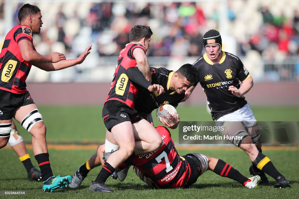 Mitre 10 Cup Rd 2 - Canterbury v Wellington