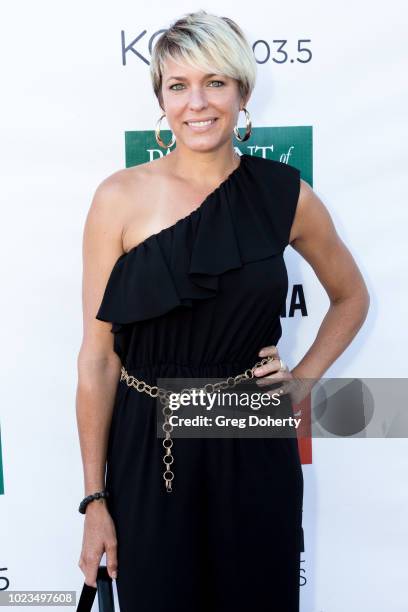 Actress Arianne Zucker attends the Laguna Beach Festival of Arts/ Pageant of The Masters Celebrity benefit concert and pageant on August 25, 2018 in...