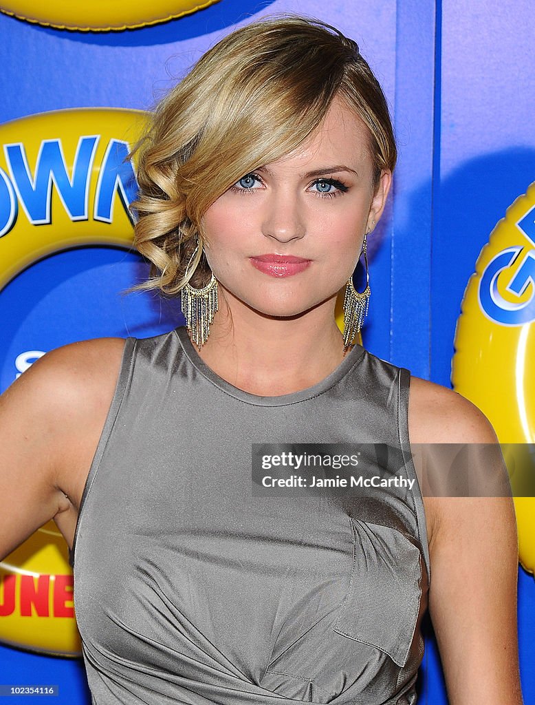 Madison Riley attends the premiere of "Grown Ups" at the Ziegfeld