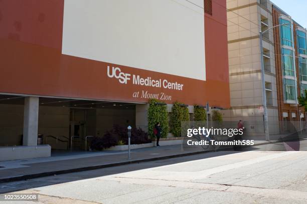 ucsf mount zion - university of california san francisco stock-fotos und bilder