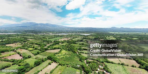 aerial view above green nature in san vicente, el salvador - el salvador aerial stock pictures, royalty-free photos & images