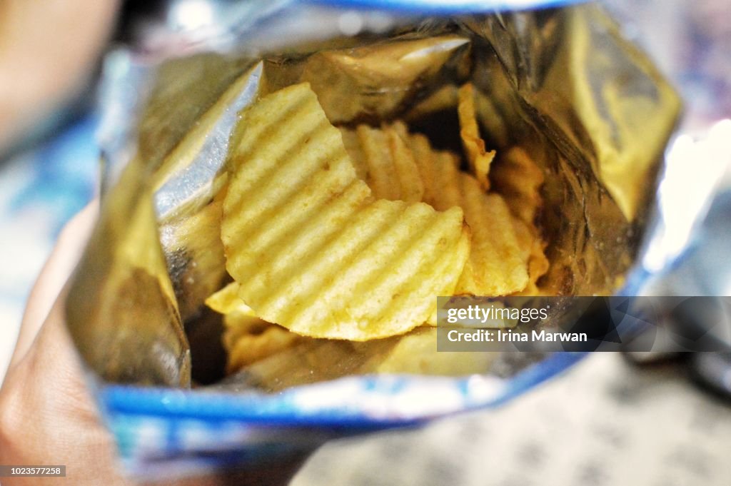 Bag of potato chips