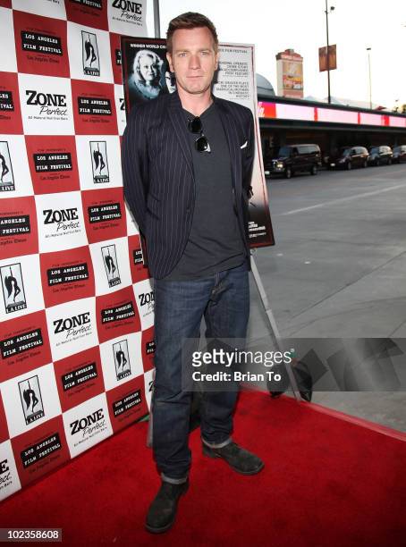Ewan McGregor attends the "Animal Kingdom" premiere at Regal 14 at LA Live Downtown on June 23, 2010 in Los Angeles, California.