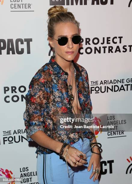 Stephanie Rice attends Select Impact And Project Contrast Present “Series 3” Photo Gallery Opening Night Reception Benefitting Los Angeles LGBT...