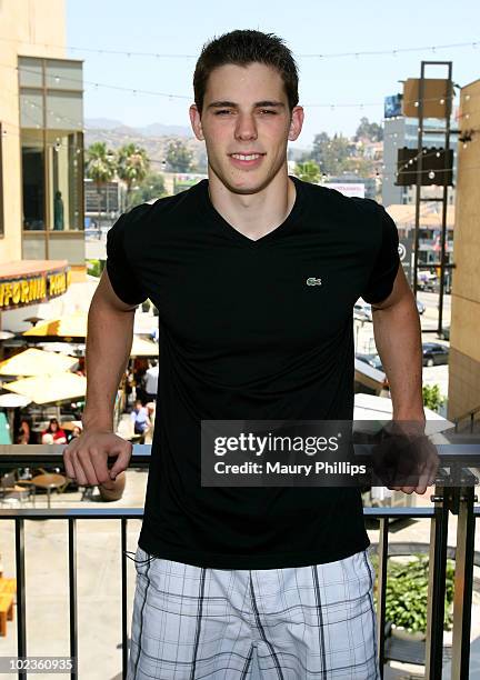 Tyler Seguin attends the Top NHL Draft Prospects At The Hollywood Walk of Fame on June 23, 2010 in Hollywood, California.