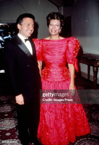 Yasmin Khan and Basil Embiricos circa 1985 in New York City.