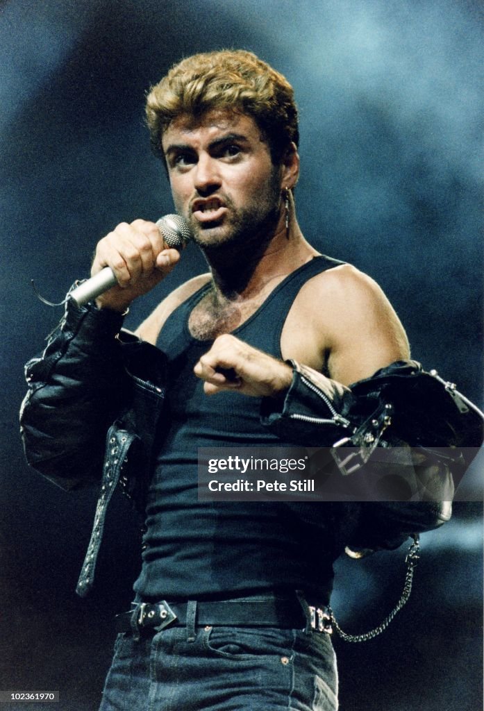 George Michael Performs At Earls Court In 1988