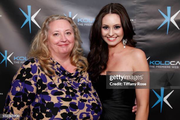 Guest and Jillian Clare attend the "Miss Behave" Premiere & Launch Party at Cinespace on June 23, 2010 in Hollywood, California.