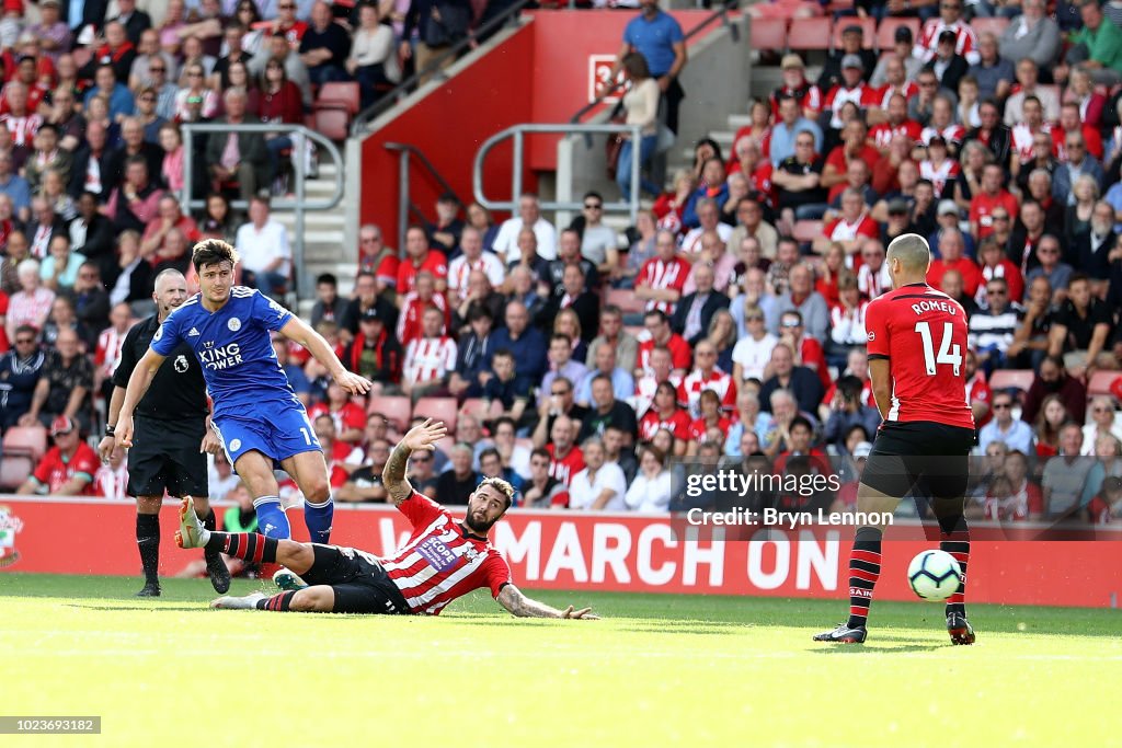 Southampton v Leicester City - Premier League