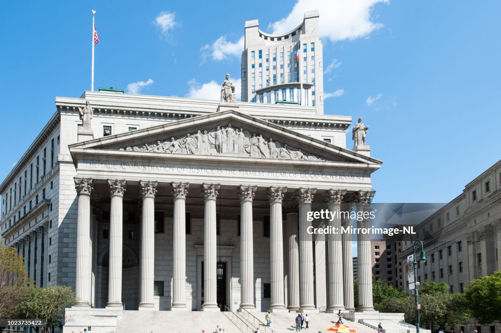 Supreme Court on Centre Street in Manhattan