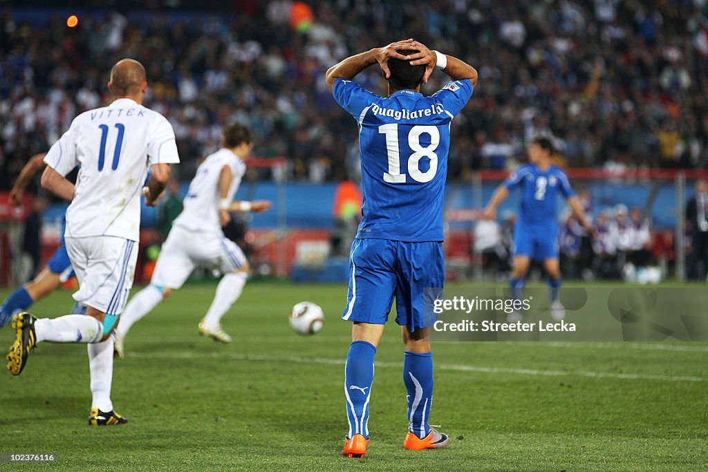 Slovakia v Italy: Group F - 2010 FIFA World Cup