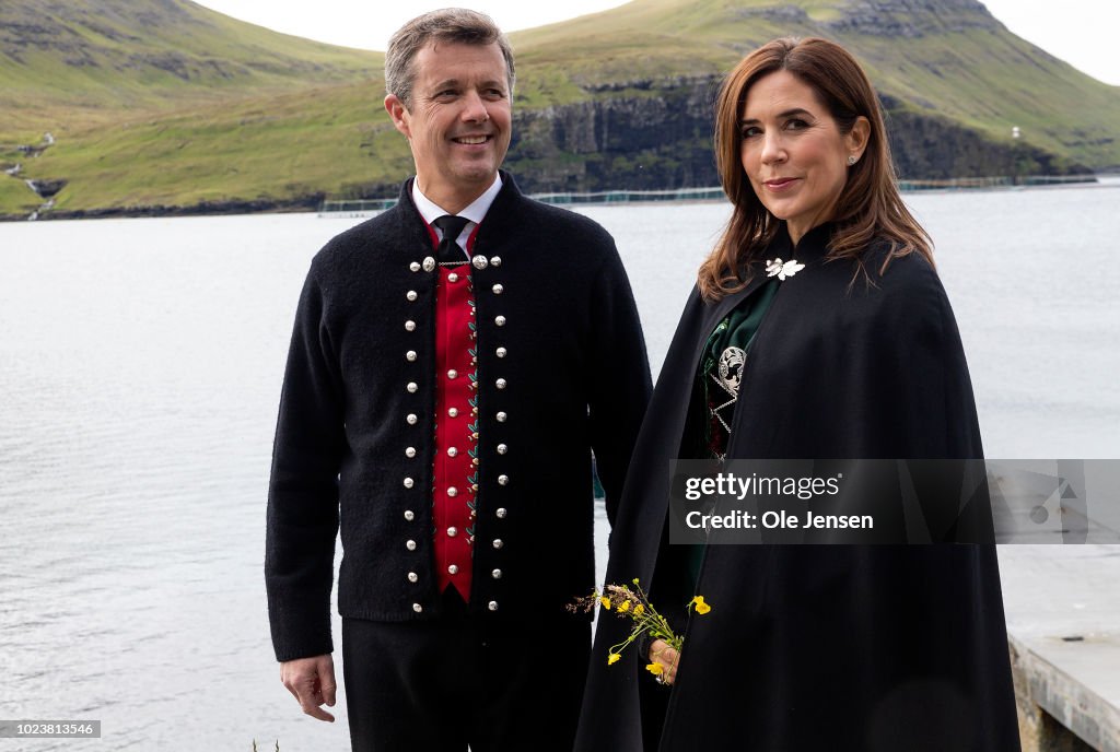 Danish Royal Family Visit The Faroe Islands In The North Atlantic