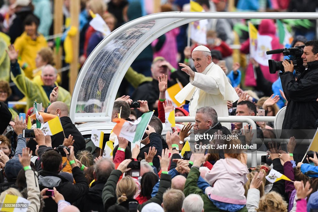 Pope Francis Holds The Closing Mass Of His Ireland Visit