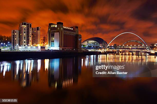 skyline - gateshead stock pictures, royalty-free photos & images