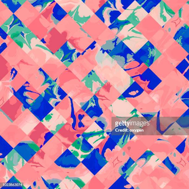 abstract geometric background - trendy fabric pattern stock pictures, royalty-free photos & images