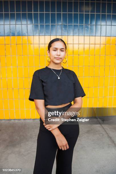 Portrait of young Latina woman