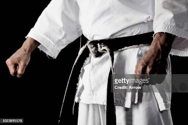 karate - arts martiaux photos et images de collection