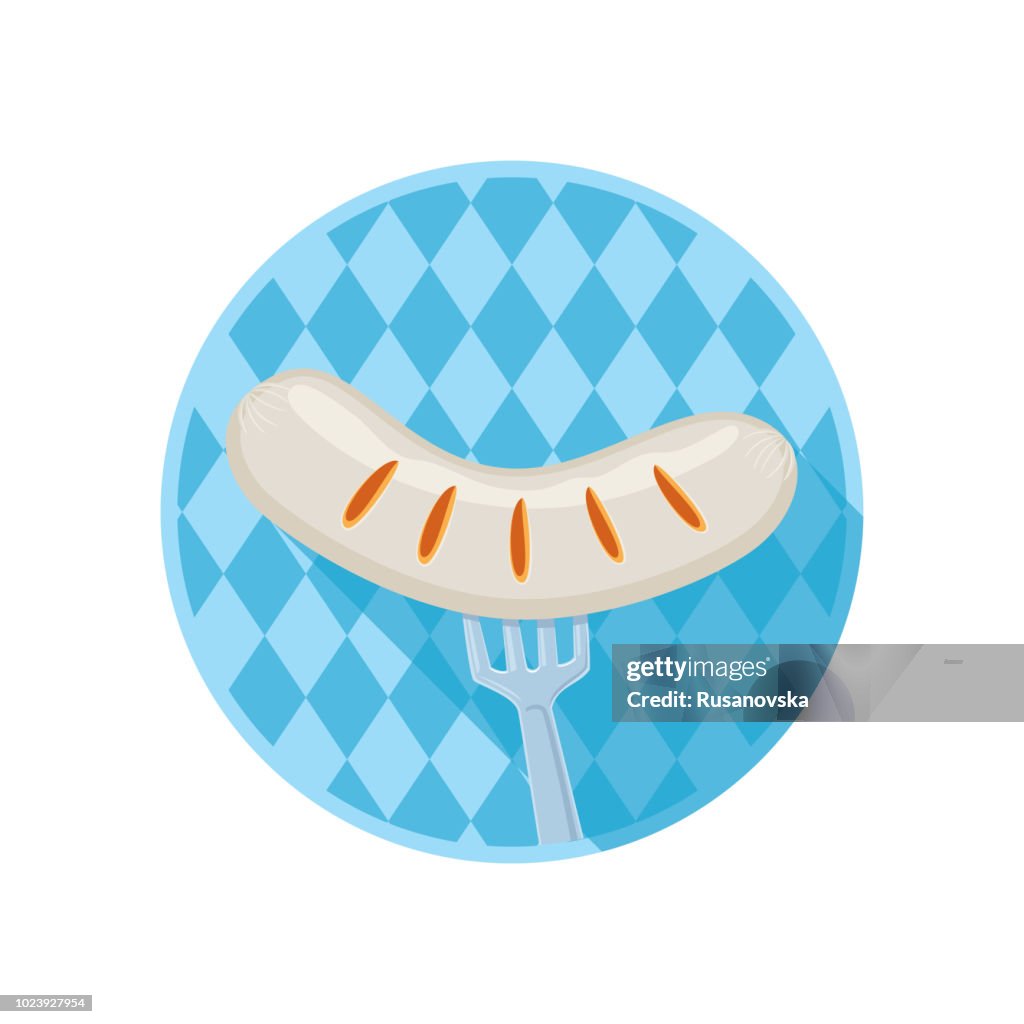 Sausage Icon. Beer Fest