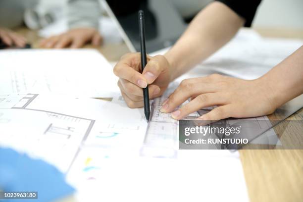 Office Drafting Example Drafting Plans Photos and Premium High Res Pictures - Getty Images