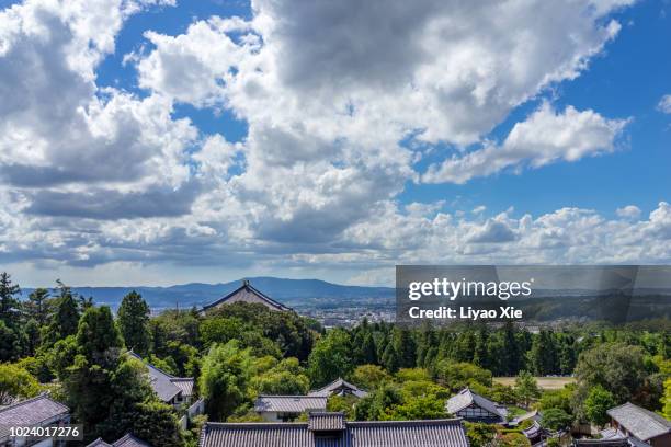 nara cityscape - nara - fotografias e filmes do acervo