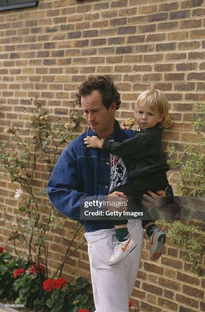 McEnroe And Daughter