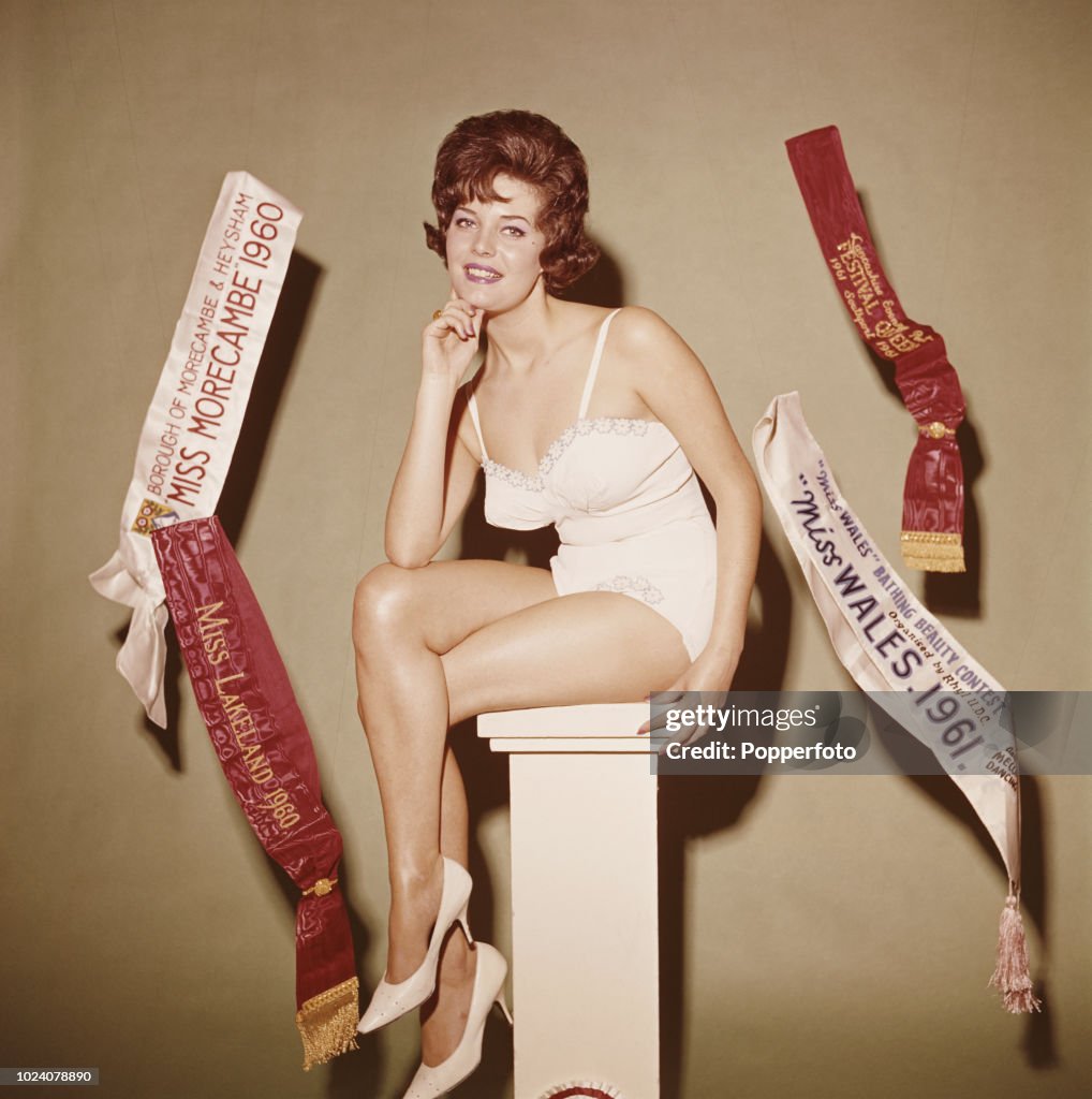 Welsh Born Beauty Queen Rosemarie Frankland Pictured With Her Winning welsh-born-beauty-queen-rosemarie-frankland-pictured-with-her-winning
