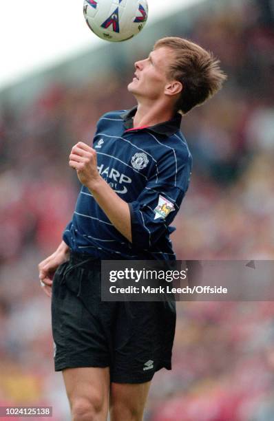 August 1999 - Premiership Football - Arsenal v Manchester United - Teddy Sheringham of Manchester United -