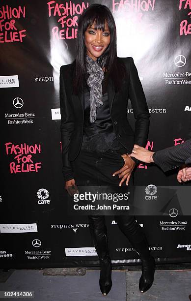 Naomi Campbell is seen around Bryant Park during Mercedes-Benz Fashion Week Fall 2010 on February 12, 2010 in New York City.
