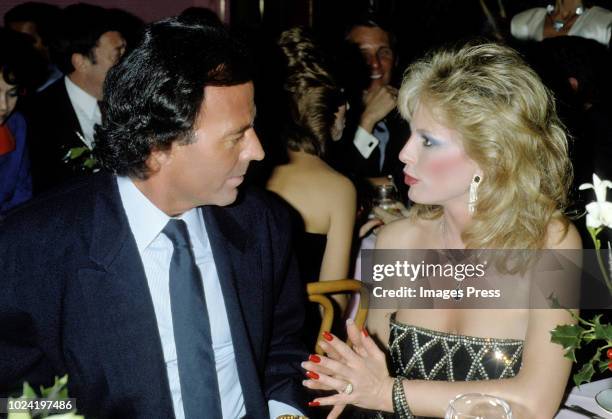 Julio Iglesias and Susan Anton circa 1984 in New York.