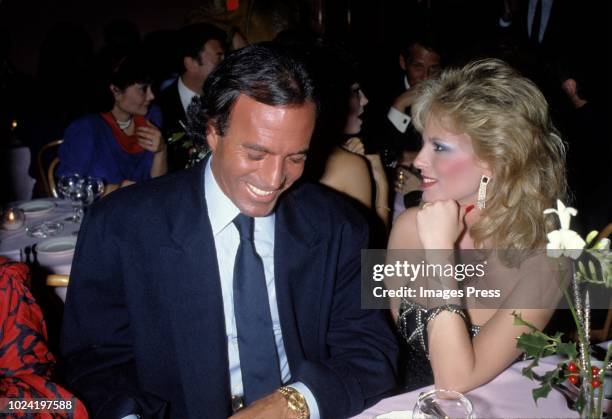 Julio Iglesias and Susan Anton circa 1984 in New York.