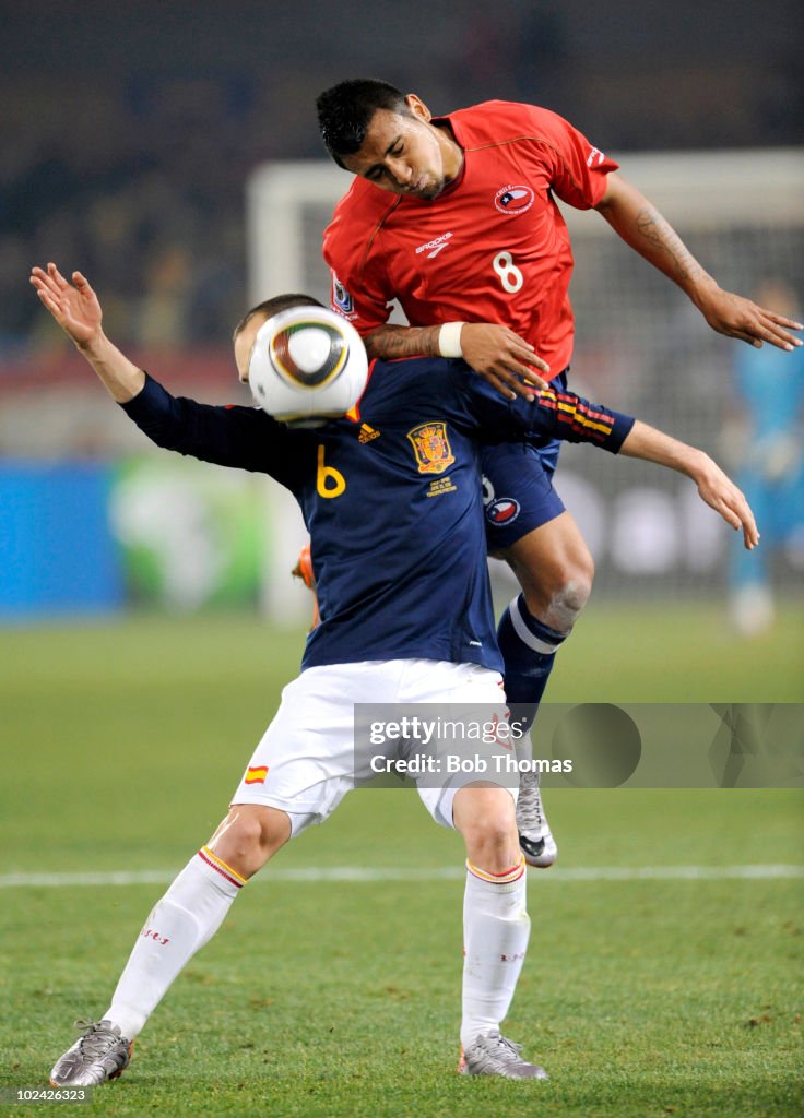 Chile v Spain: Group H - 2010 FIFA World Cup