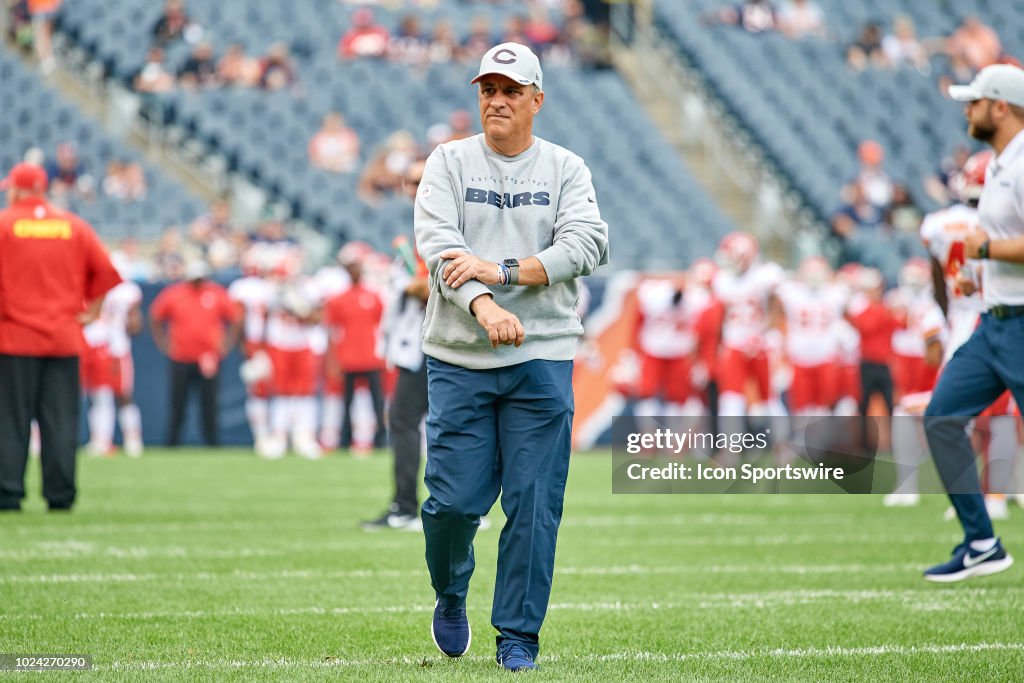 NFL: AUG 25 Preseason - Chiefs at Bears