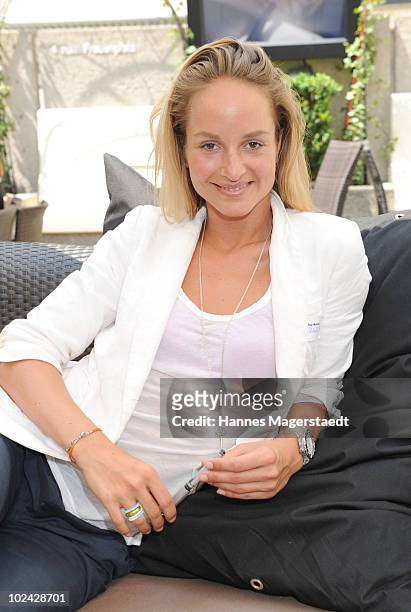 Actress Lara Joy Koerner attends the Agencies Cocktail during the Munich Film Festival on June 26, 2010 in Munich, Germany.